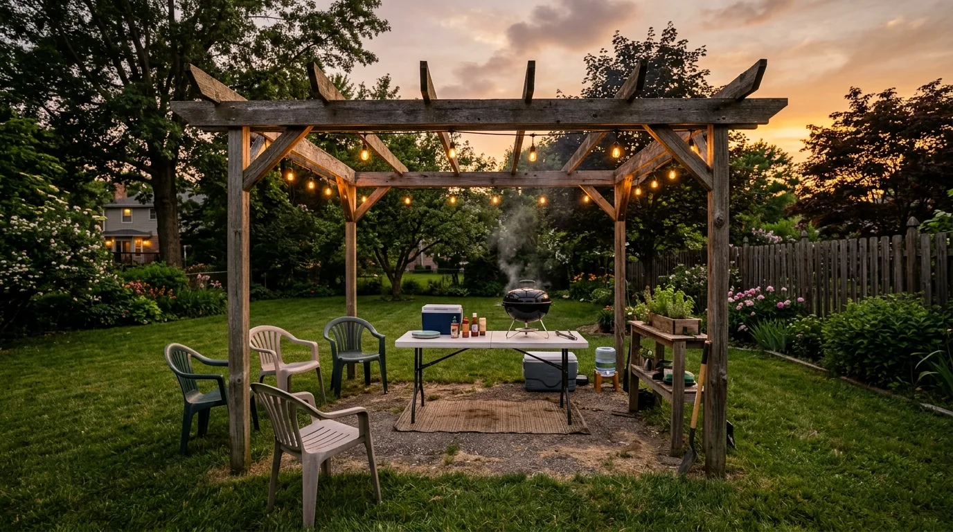 String lights kitchen