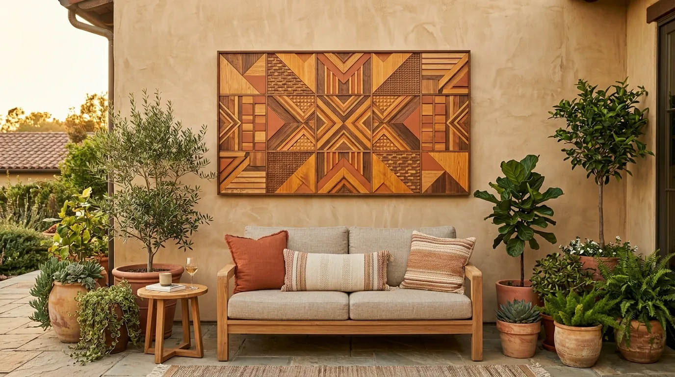 10 Outdoor Wall Decor Ideas to Make Your Patio Feel More Inviting