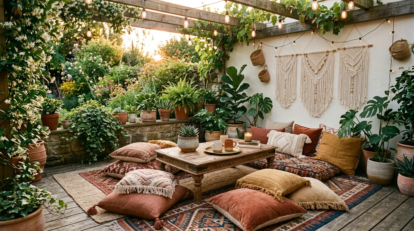 9 Bohemian Patio Decor Ideas to Create a Cozy and Relaxed Outdoor Vibe
