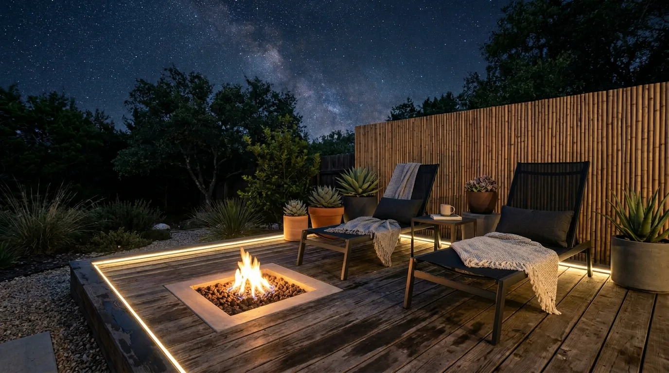 Keep the mood soft rather than crowded