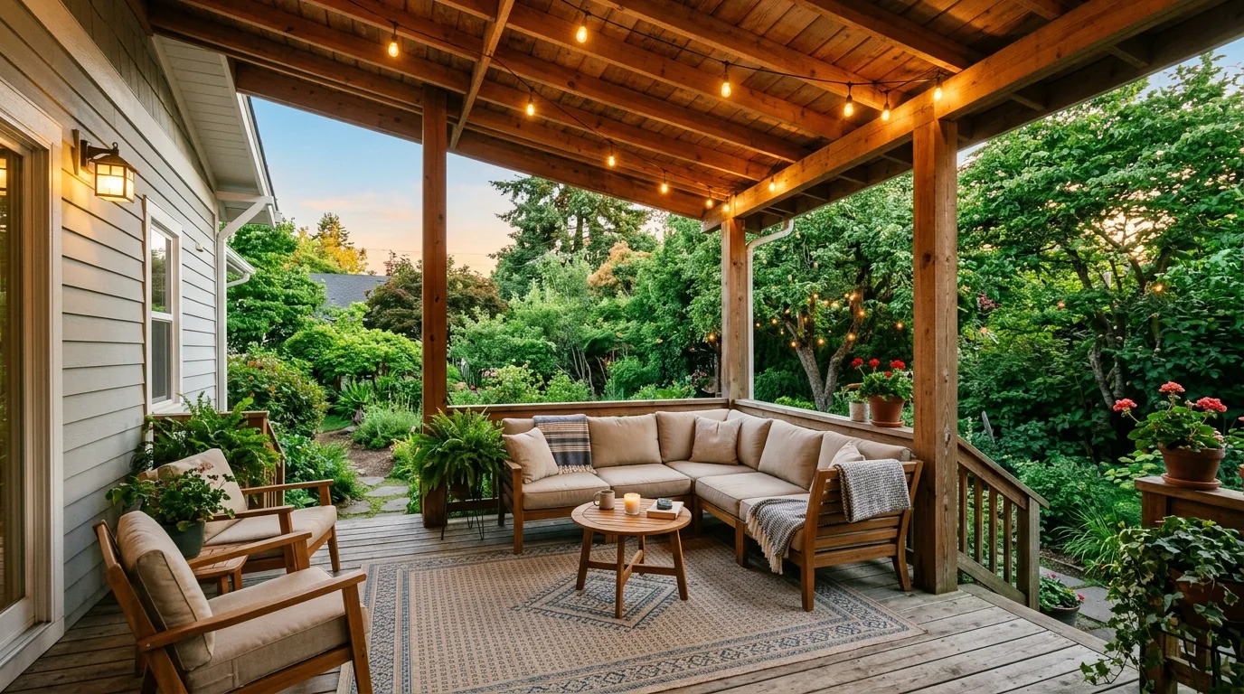 9 Affordable Covered Back Porch Ideas for Comfortable Outdoor Relaxation