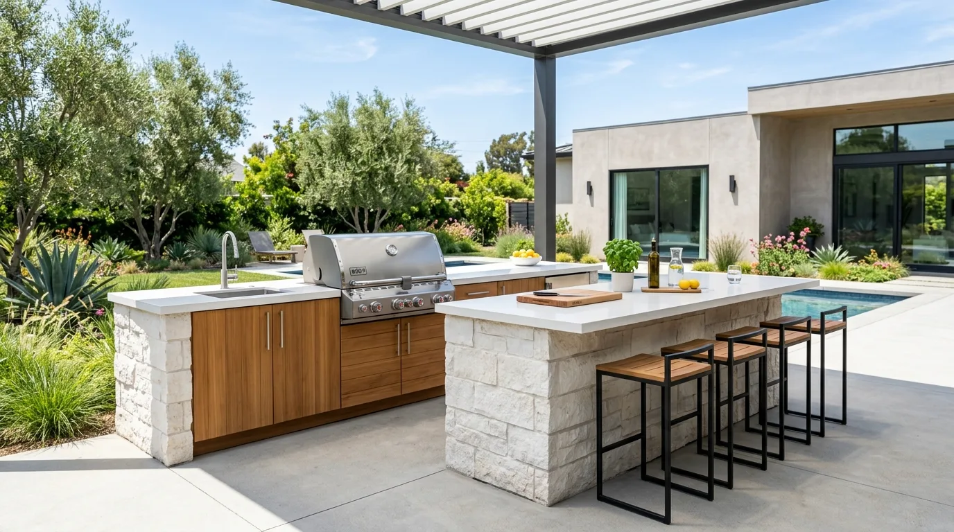 10 Modern Outdoor Kitchen Design Ideas for Cooking and Entertaining Outside