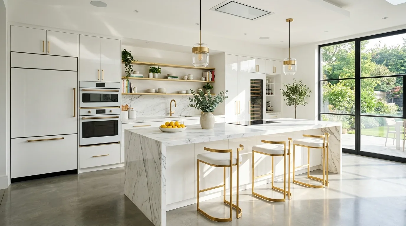 9 Luxury Modern Kitchen Design Ideas for a Sleek and Elegant Home