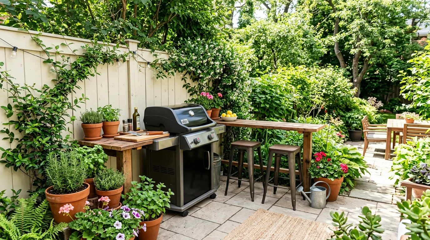 9 Small Backyard Kitchen Ideas to Maximize Space and Efficiency