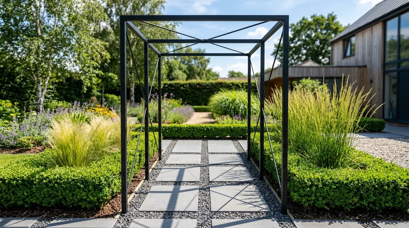 Modern black arbor