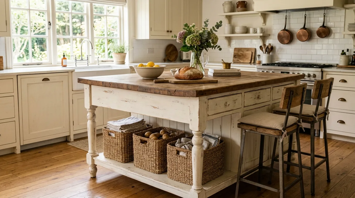 11 Country Style Kitchen Island Ideas for a Cozy and Functional Space