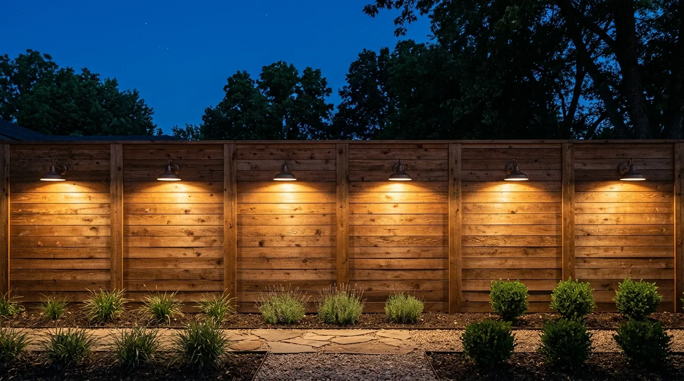 Fence lighting
