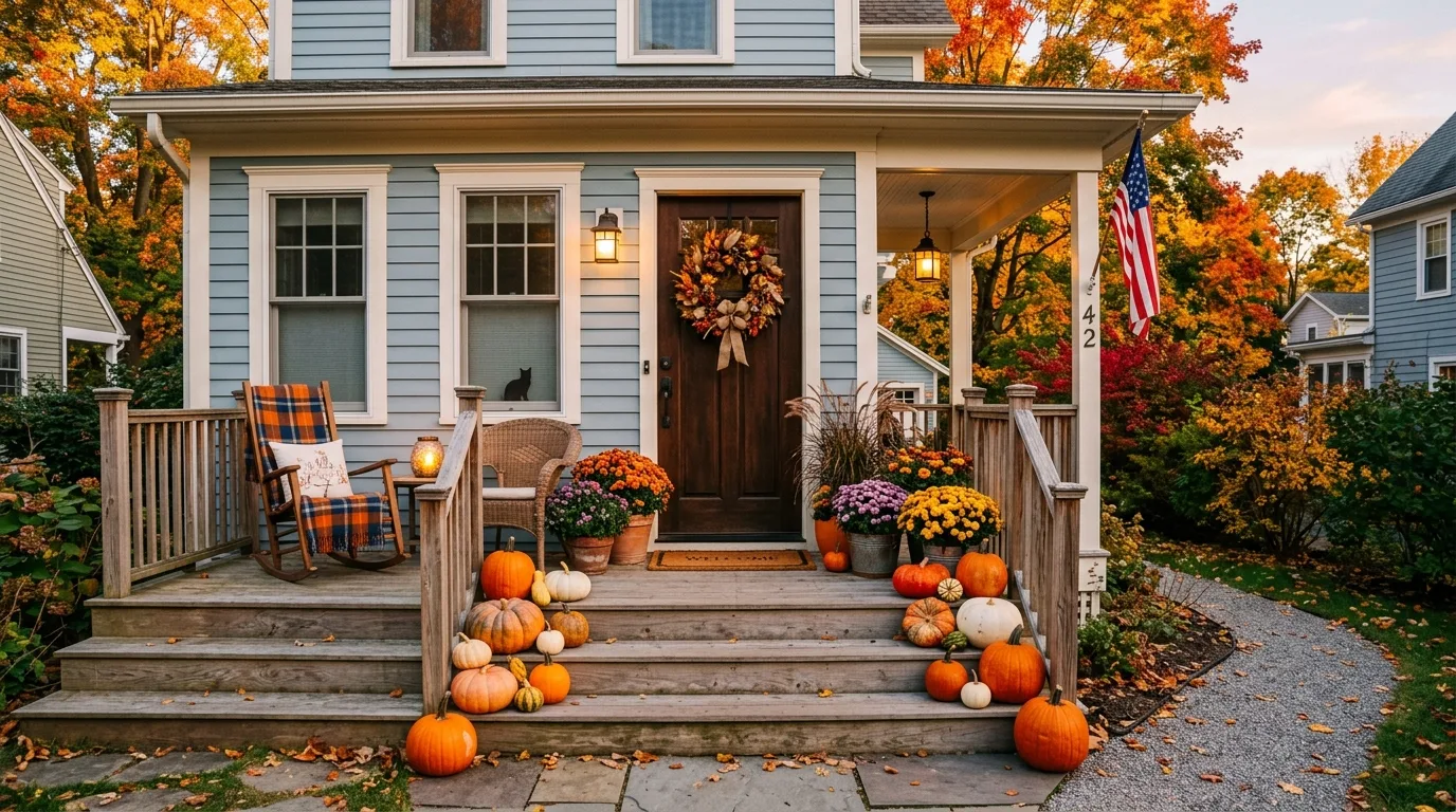 12 Fall Decorating Ideas for Outside to Welcome the Autumn Season