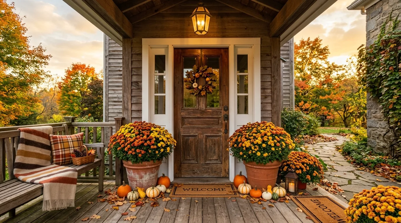 11 Fall Planter Ideas for Front Porch to Boost Seasonal Curb Appeal