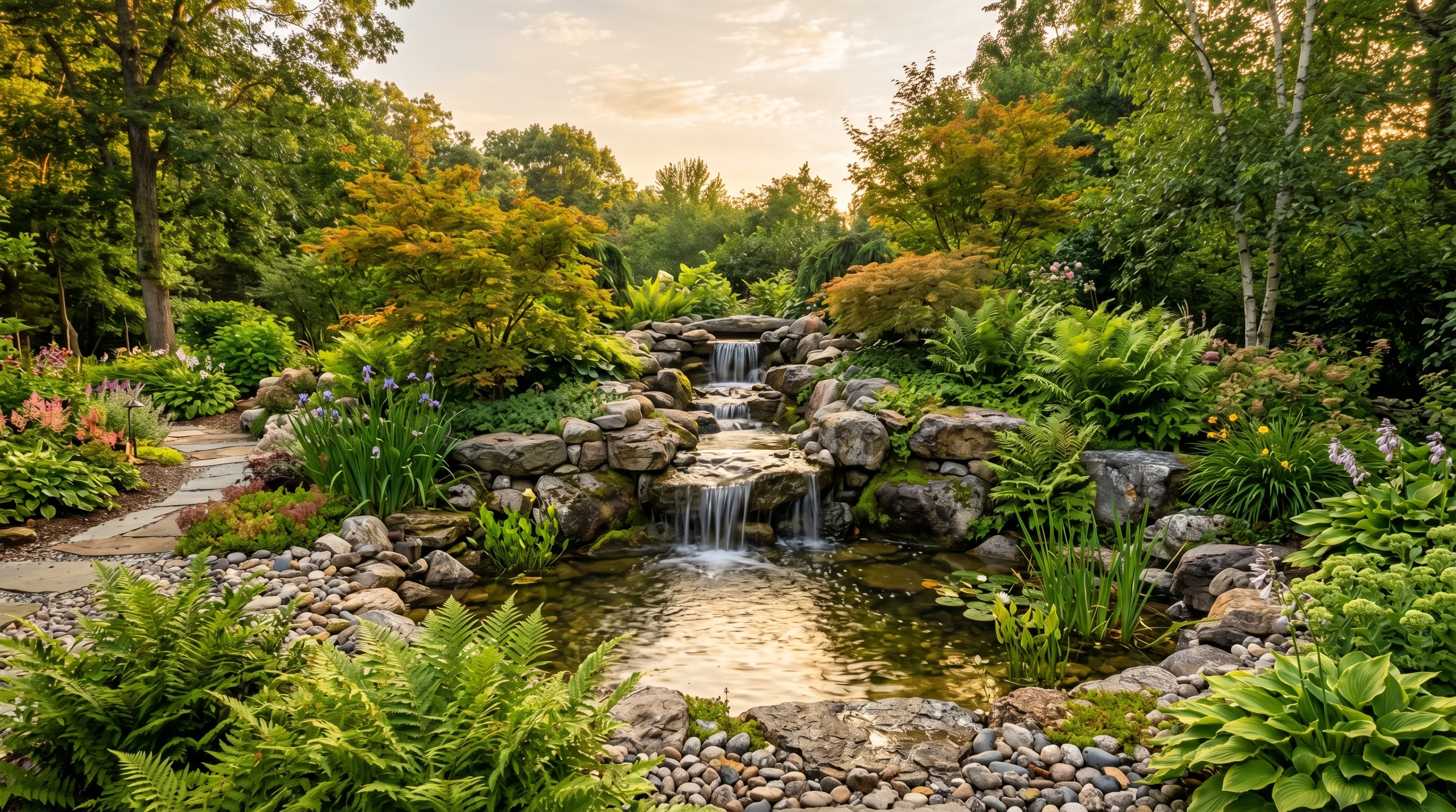 10 Small Backyard Waterfall Ideas to Bring Peaceful Sounds to Your Garden