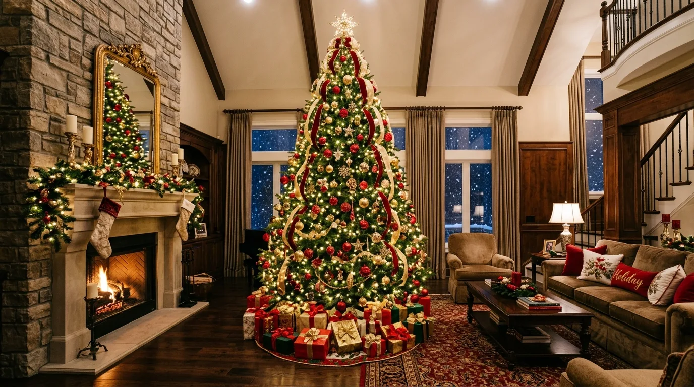 11 Large Christmas Tree Decorating Ideas for a Stunning Holiday Display